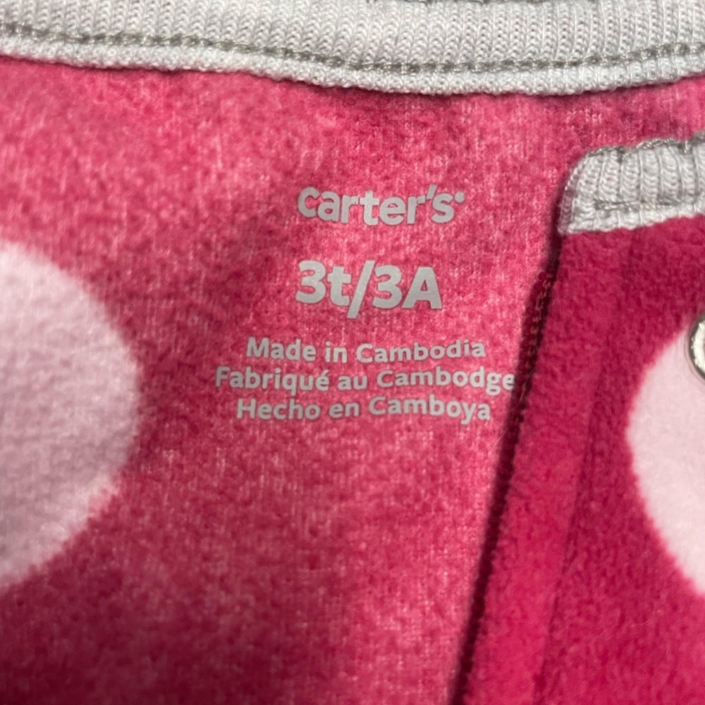2 pack Carters footie pajamas - Picture 5 of 5